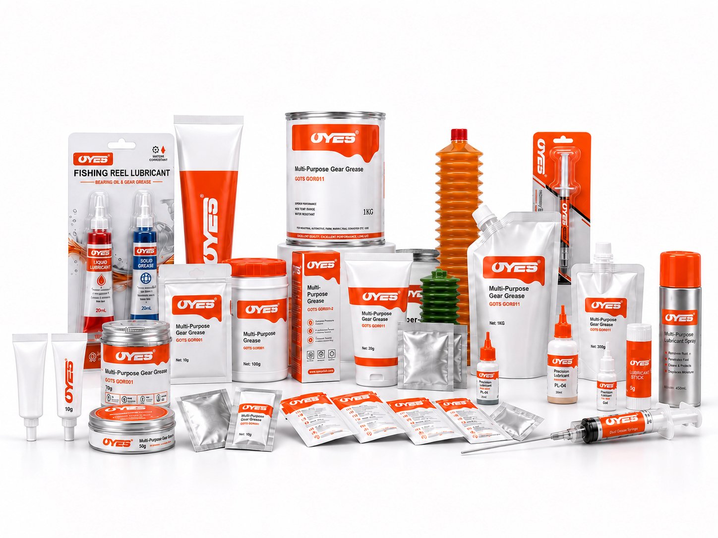 OYES Lubricants Products