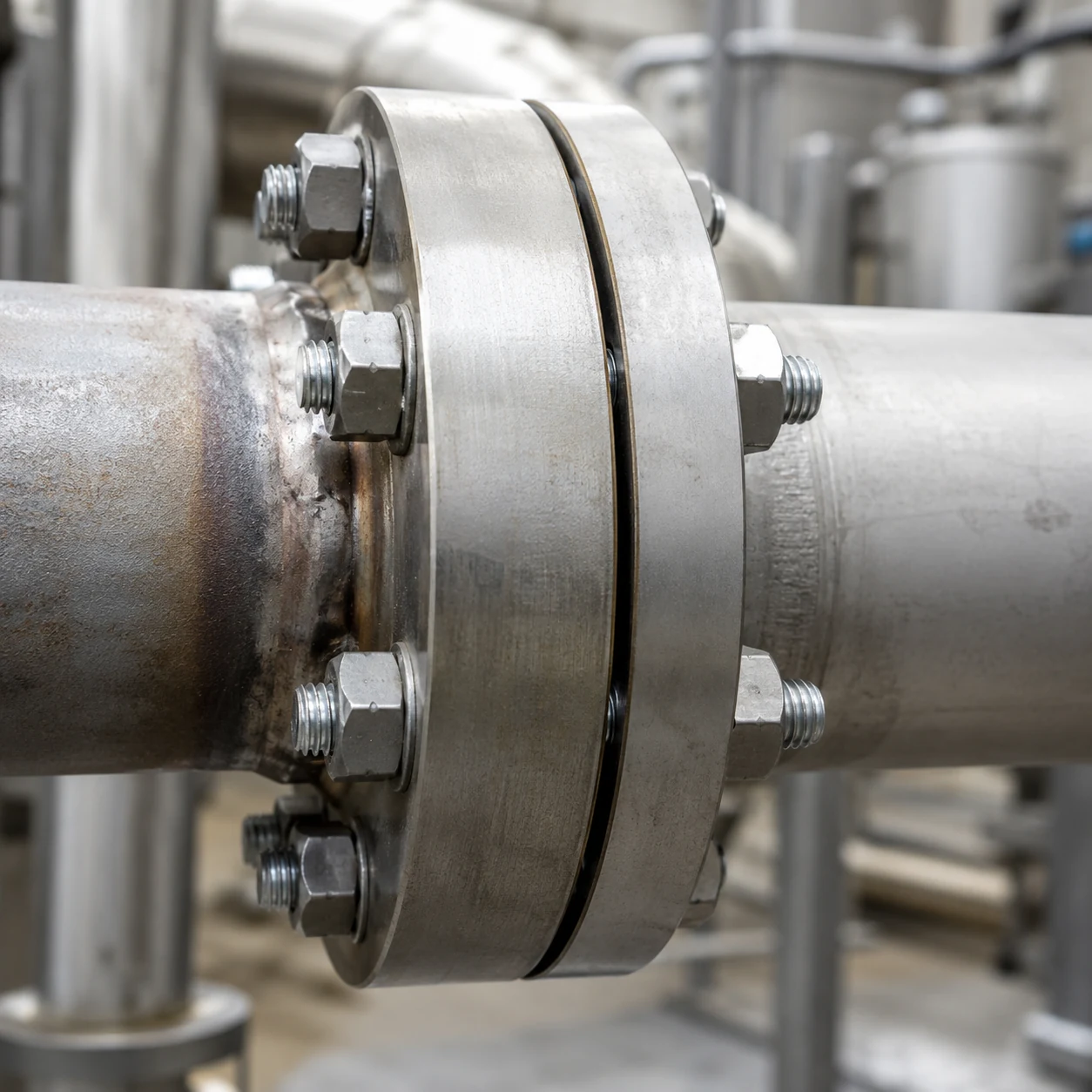 Flanges lubrication application