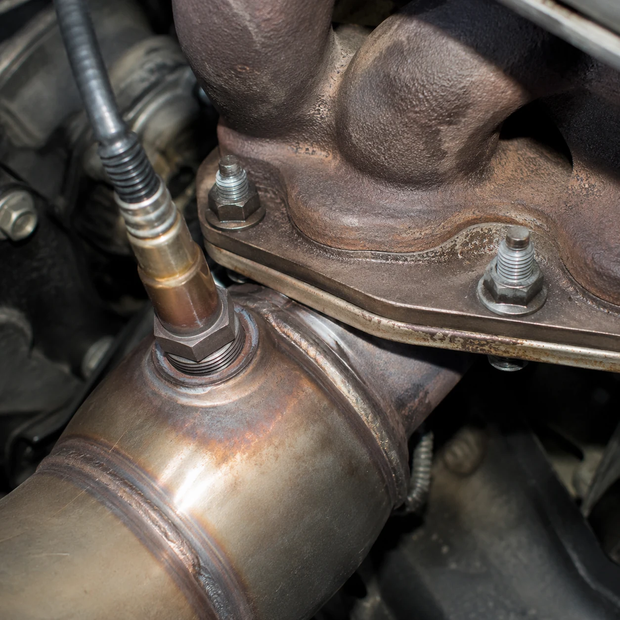 Exhaust Parts lubrication application