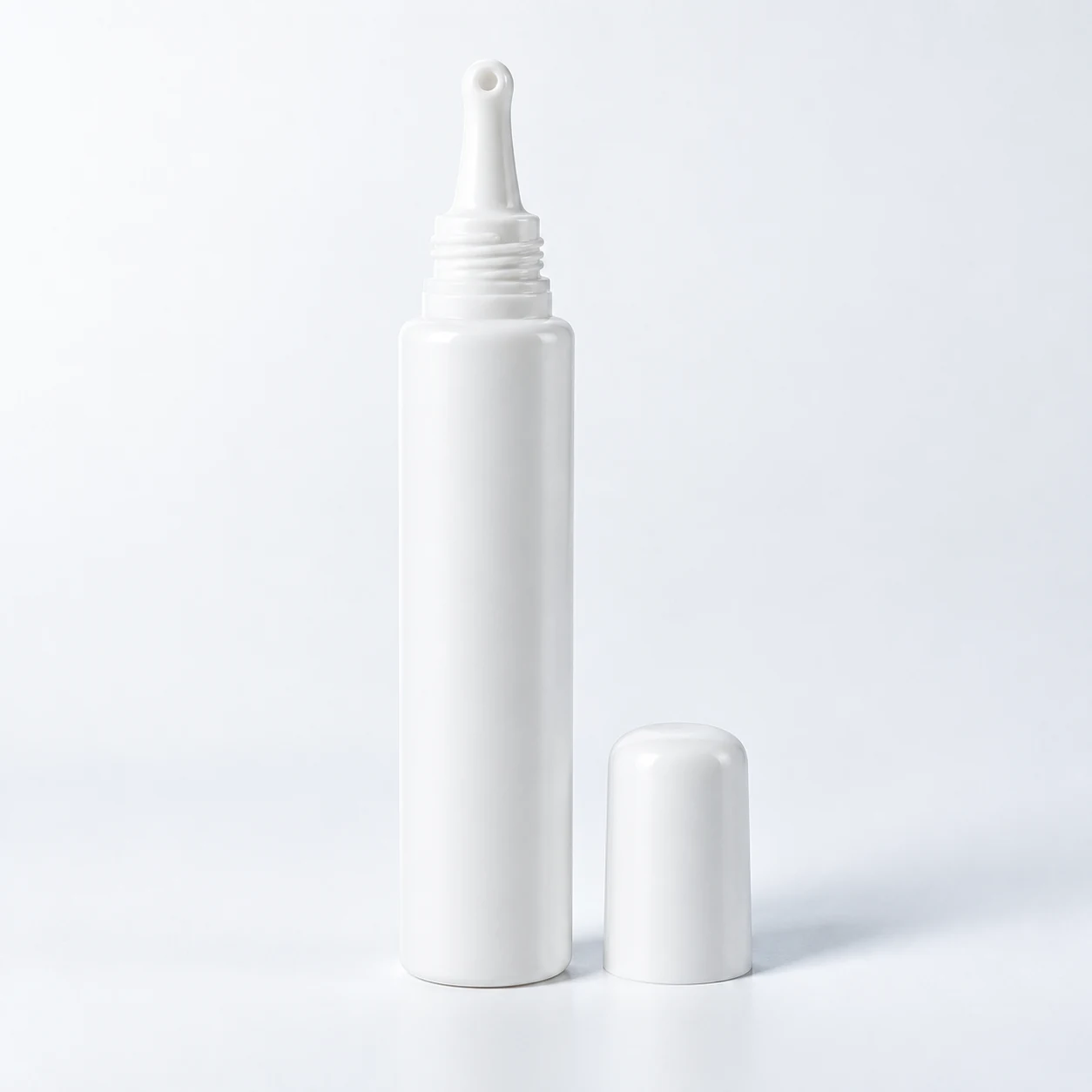 Precision tip squeeze tube