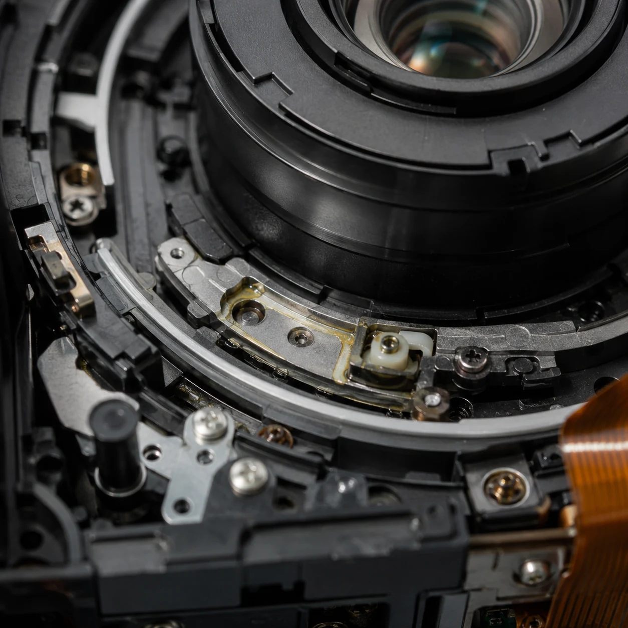 Camera Mechanisms lubrication application