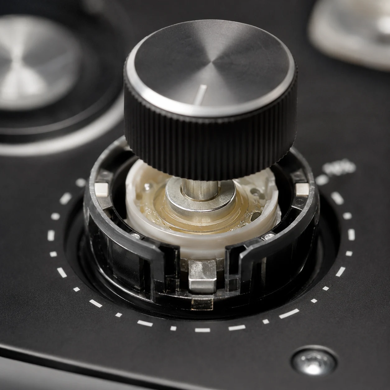 Instrument Knobs lubrication application