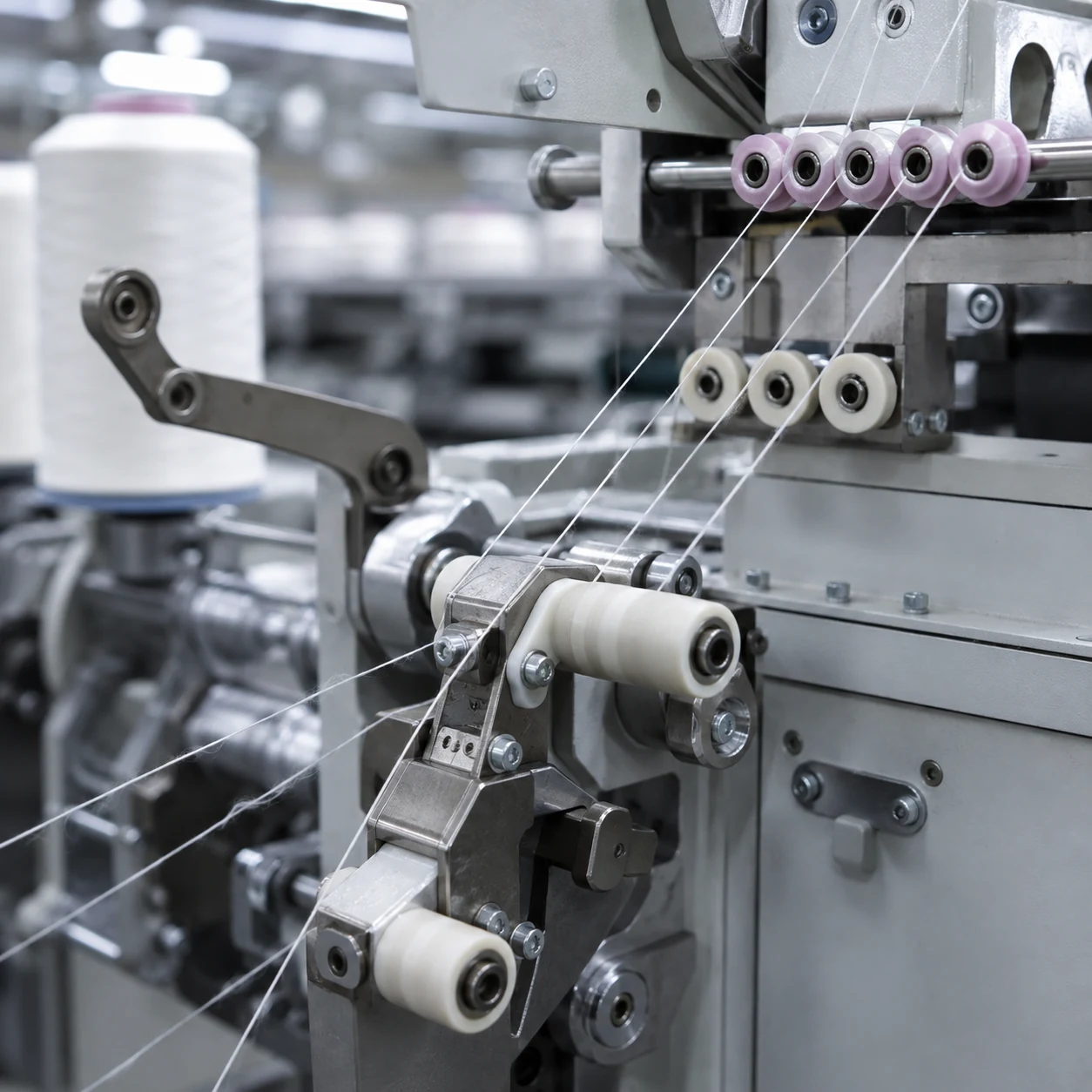 Textile Parts lubrication application