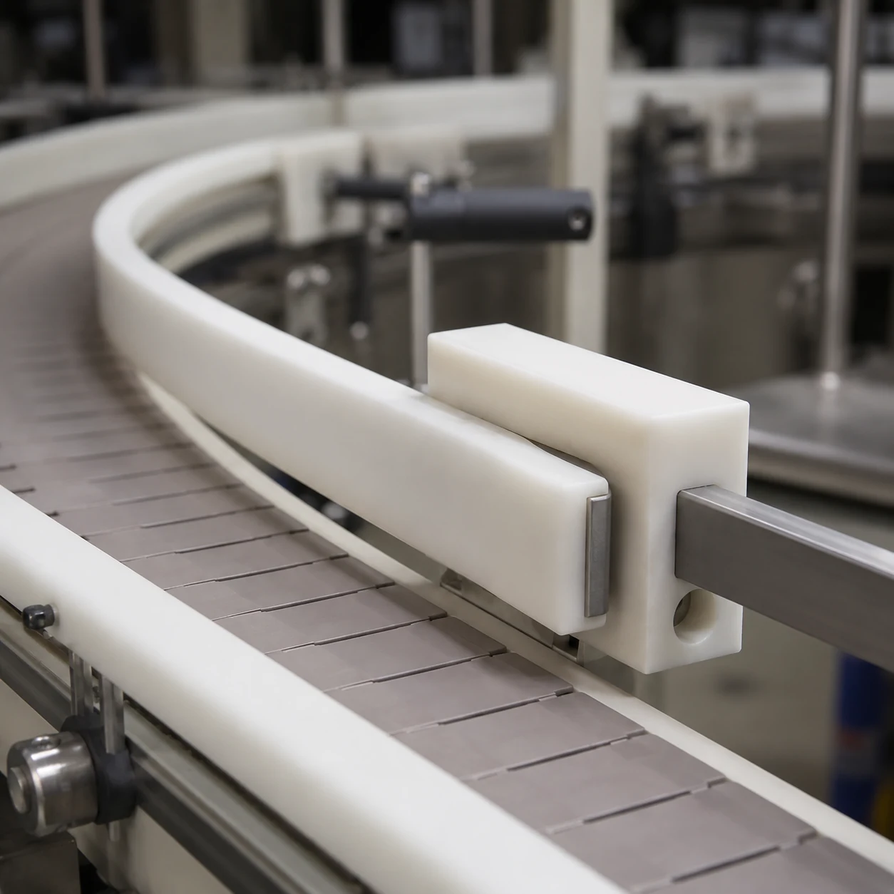 Plastic Guides lubrication application