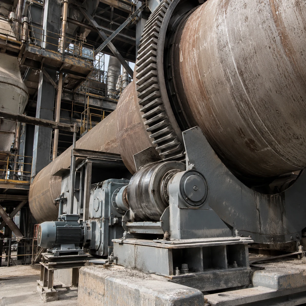 Kiln Equipment lubrication application