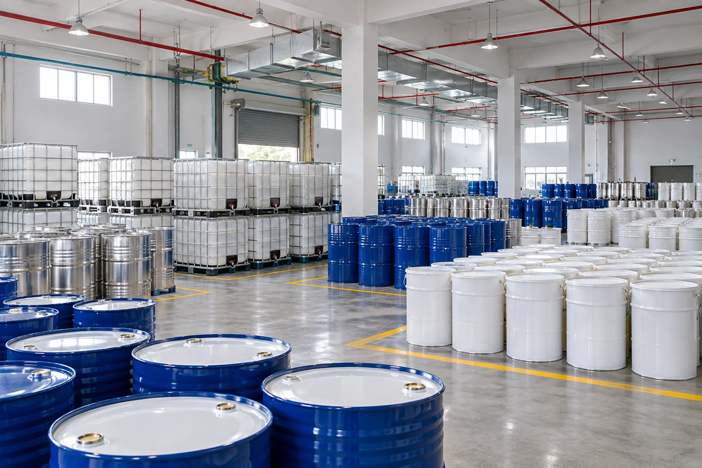 OYES manufacturing and filling workspace