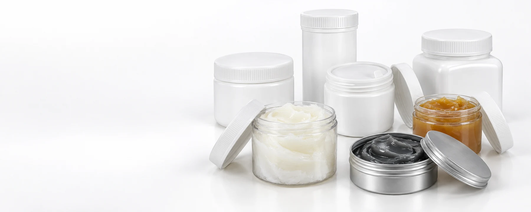 jars bottles packaging options