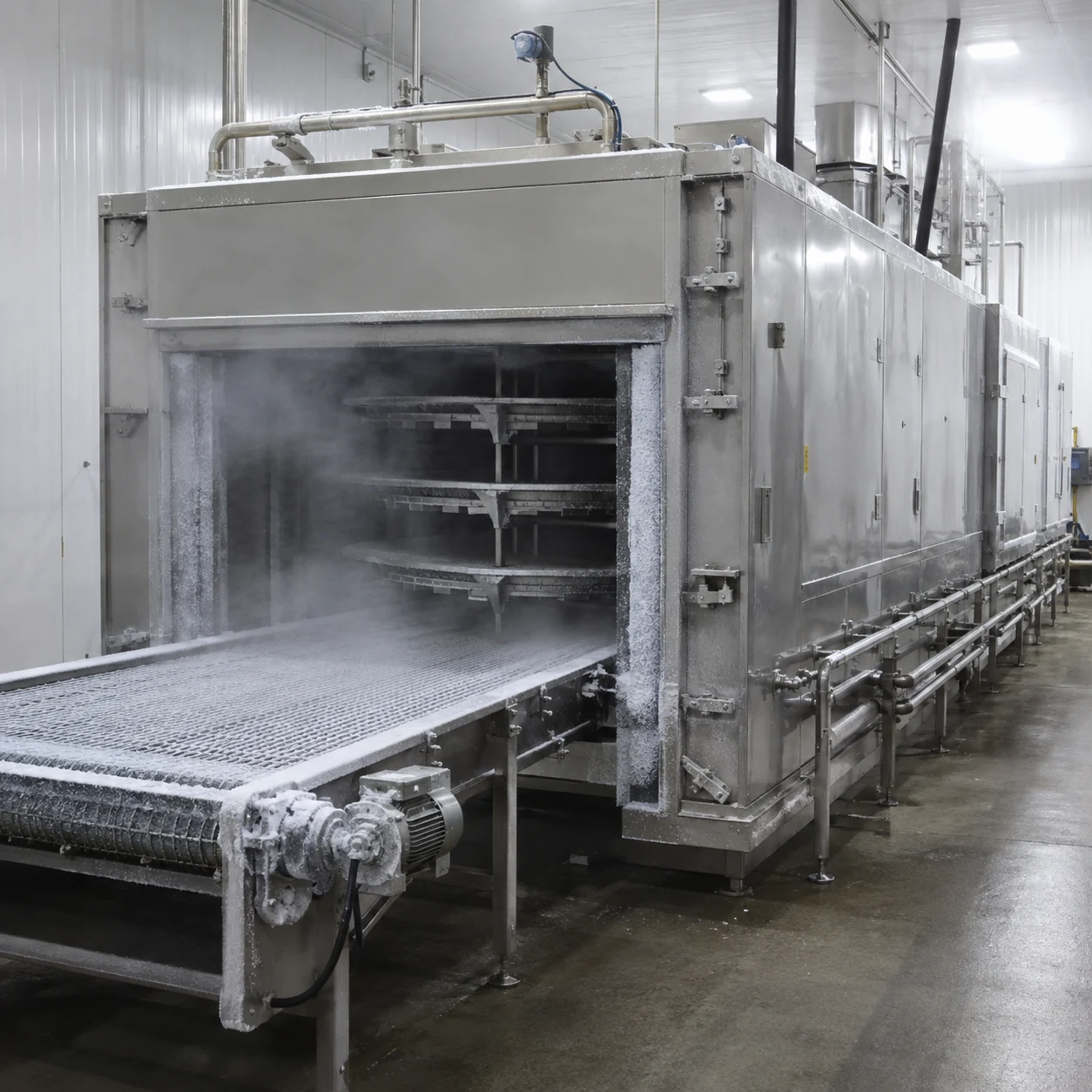 Freezer Equipment lubrication application