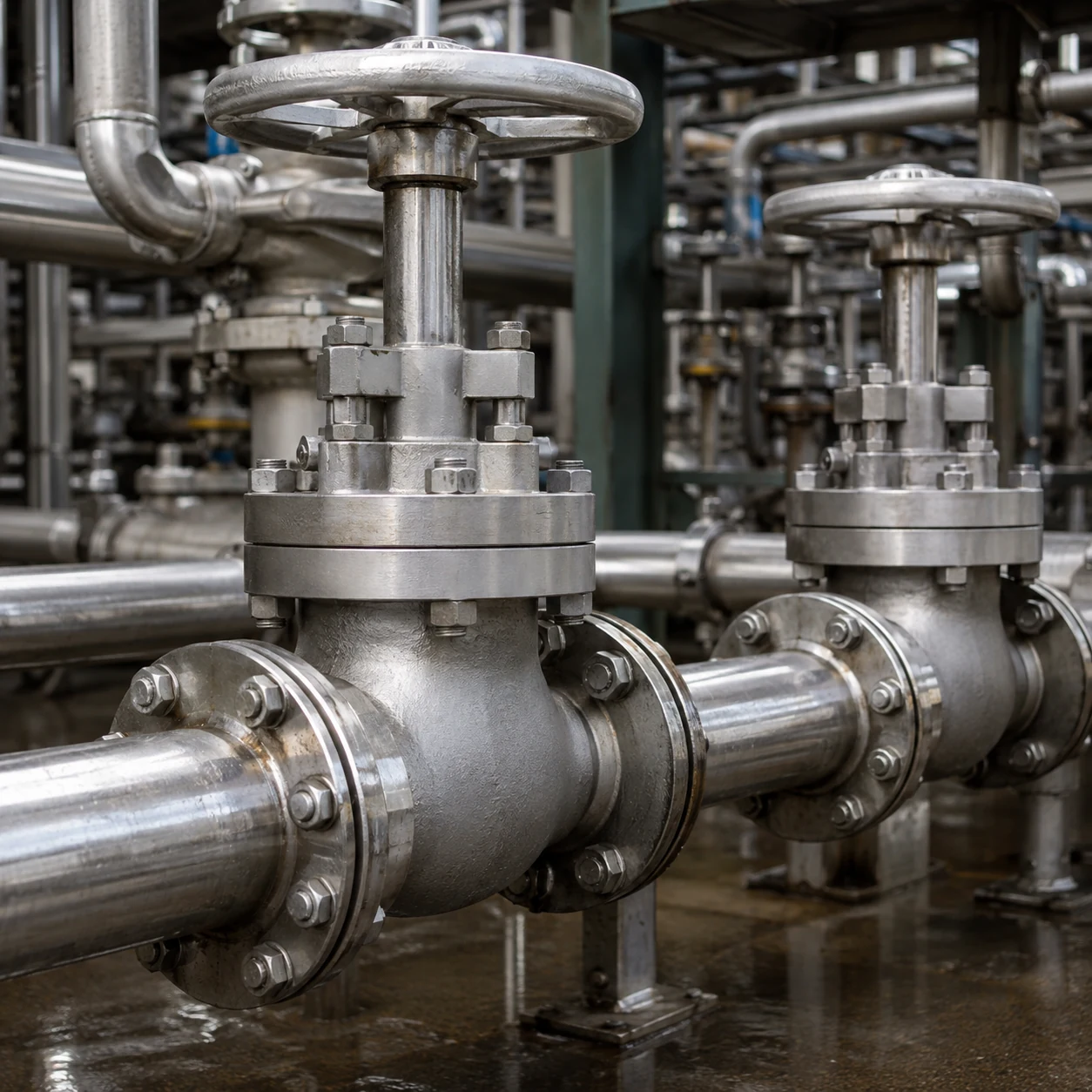 Chemical Valves lubrication application