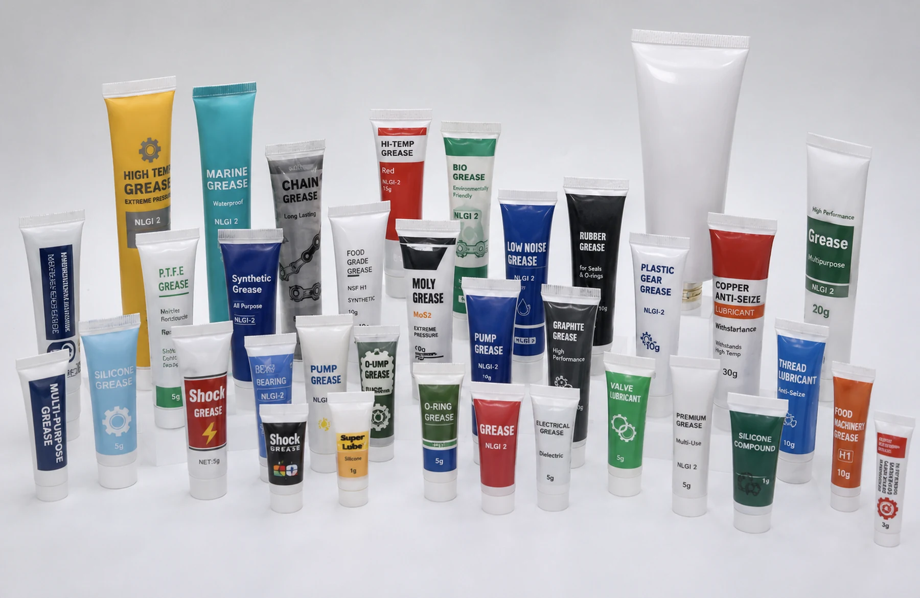 Existing small plastic tube packaging formats