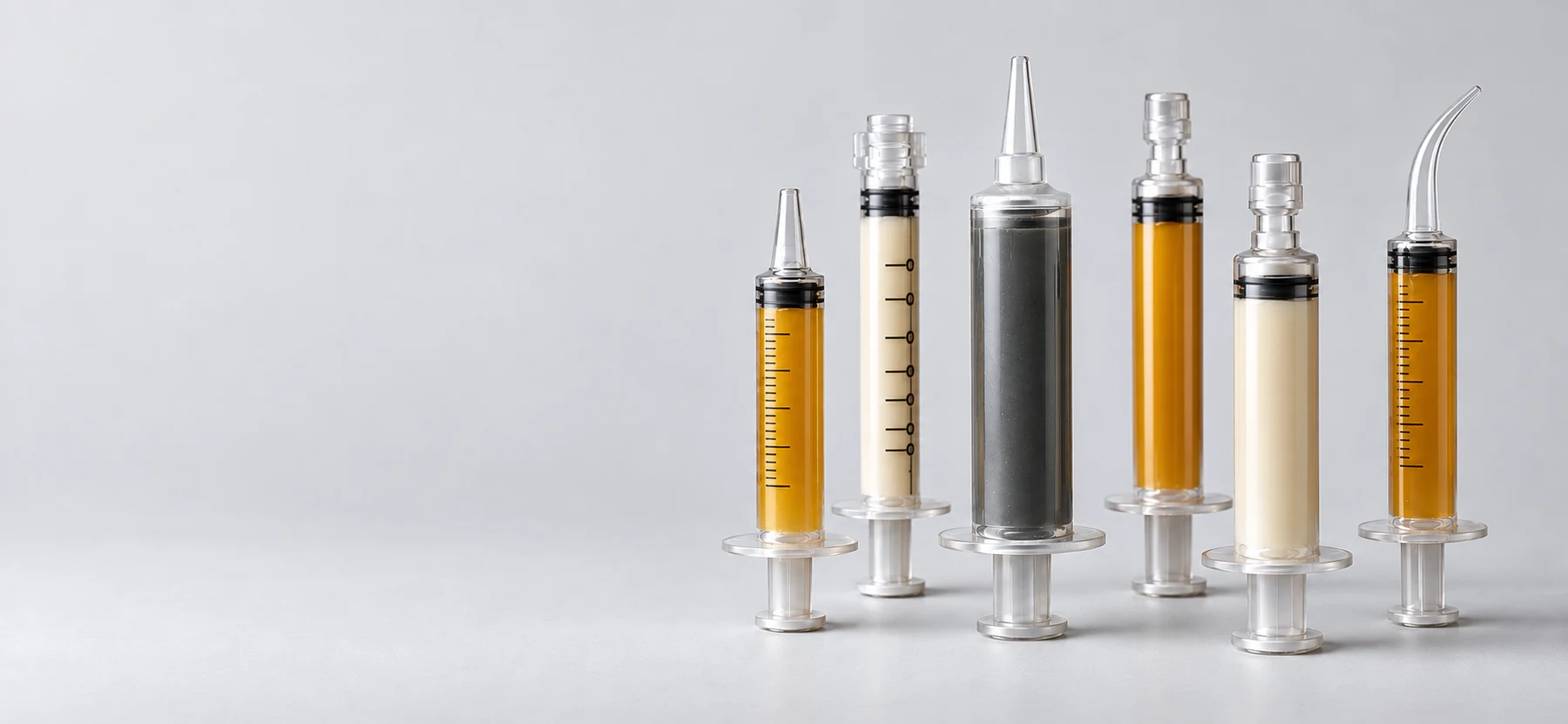 syringes packaging options